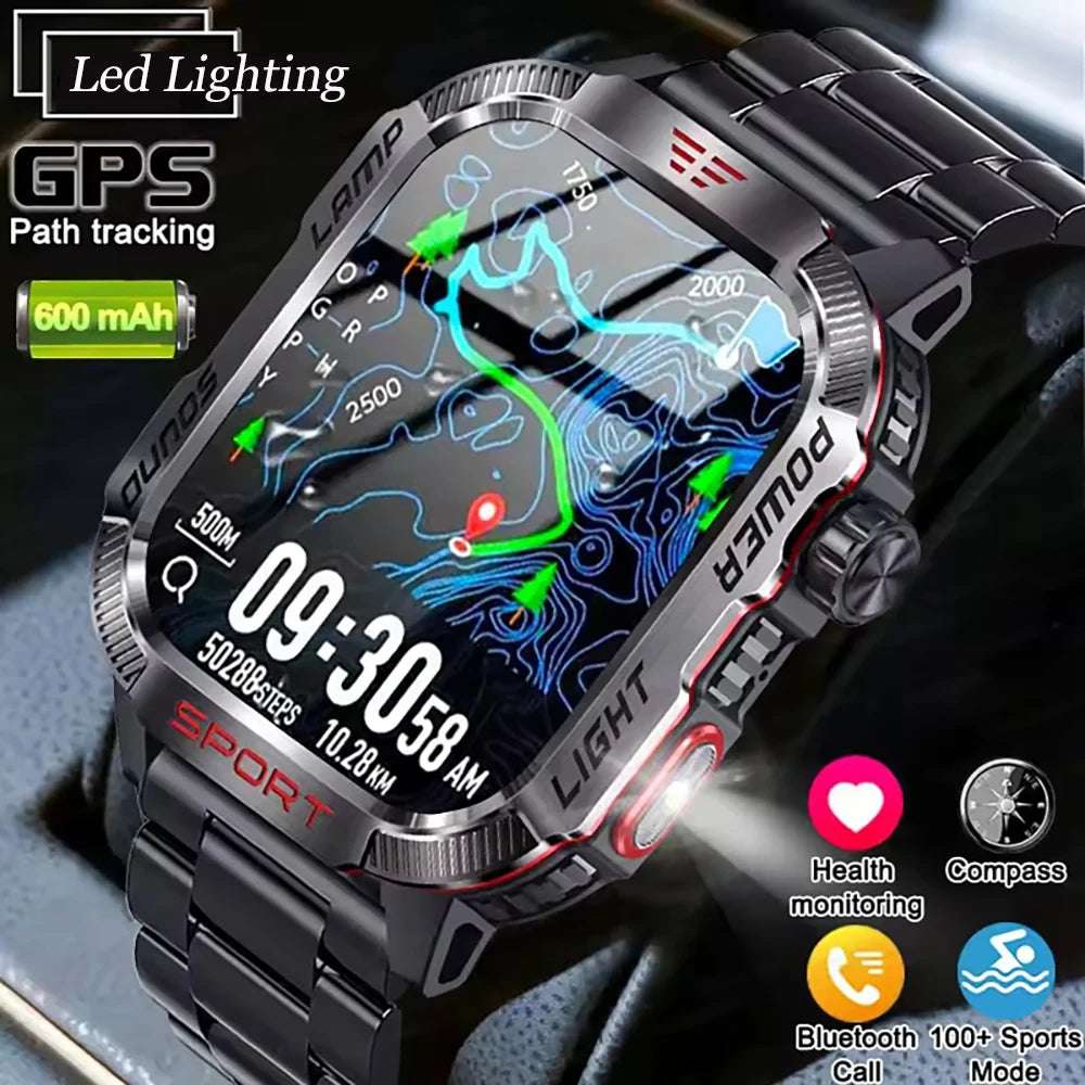 Original Men Smart Watch Bluetooth Call Fitness Clock 3ATM IP68 Swim Waterproof Sports Smartwatch for Women Xiaomi Android 2025 - Mountain ship