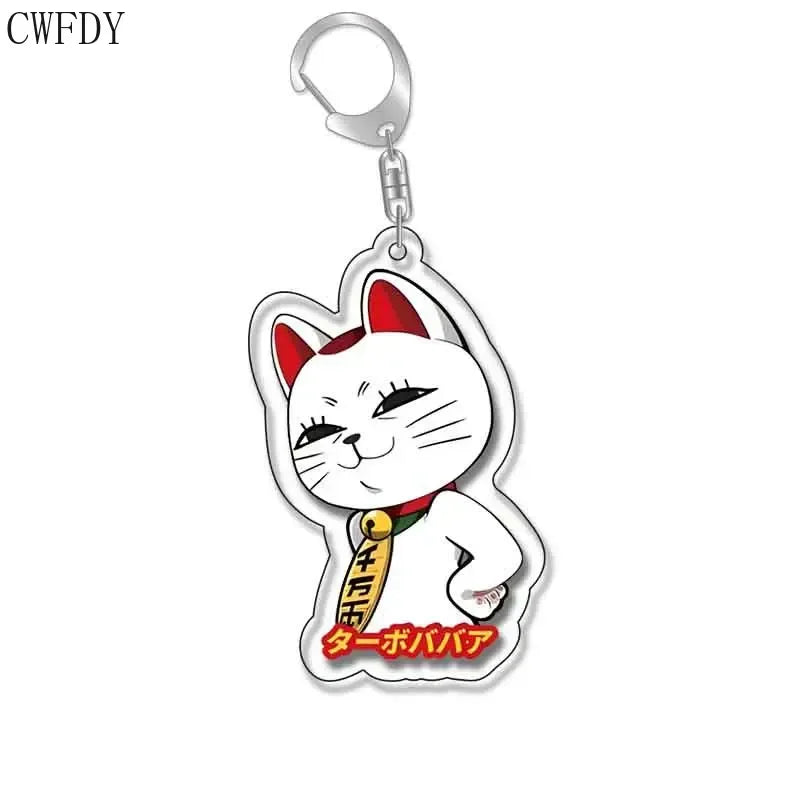New Anime Dandadan Momo Acrylic Keychain Children Cartoon Badge Pendant Charms Key Chain Jewelry Accessories For Fans Xams Gift - Mountain ship