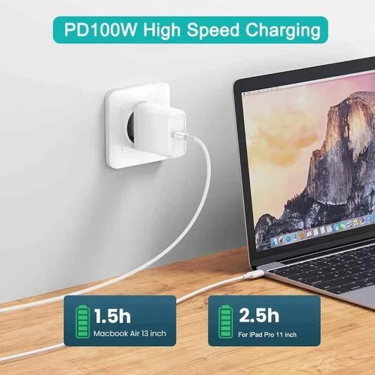 USB Cable PD100W USB C to Type C Fast Charger Cable for Xiaomi Samsung Huawei MacBook iPad 5A Mobile Phone Cord USB Cable Type C - Mountain ship
