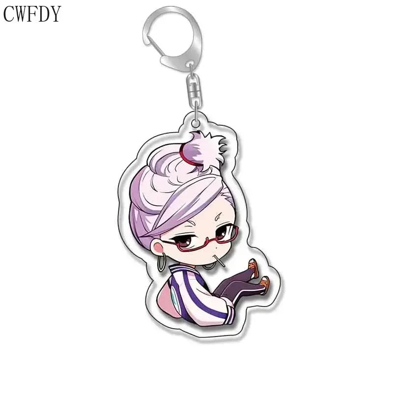 New Anime Dandadan Momo Acrylic Keychain Children Cartoon Badge Pendant Charms Key Chain Jewelry Accessories For Fans Xams Gift - Mountain ship