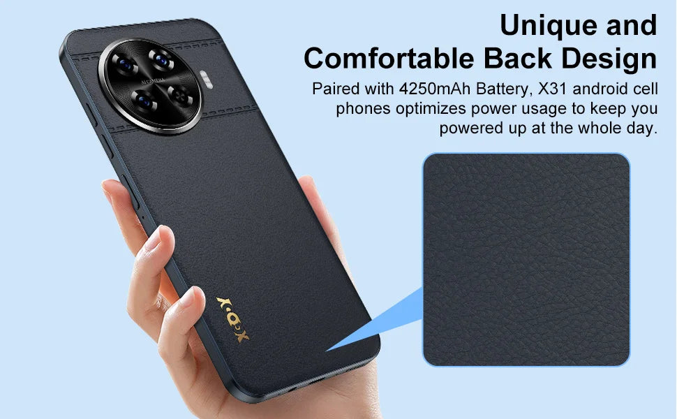 2025 New XGODY Smartphone Android,6.5 inch Screen,3GB+64GB ROM,Mobile phones,4250mAh,13MP,4G Network,Dual SIM 4Core,Cellphones - Mountain ship