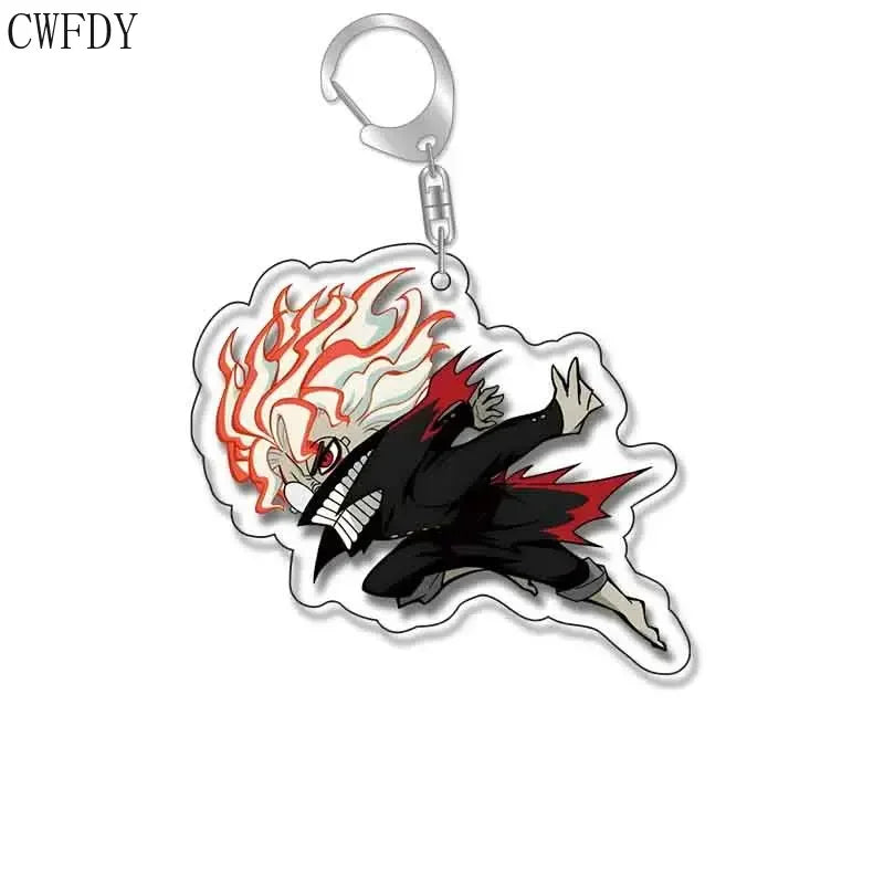New Anime Dandadan Momo Acrylic Keychain Children Cartoon Badge Pendant Charms Key Chain Jewelry Accessories For Fans Xams Gift - Mountain ship