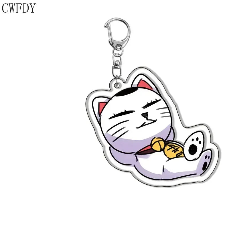New Anime Dandadan Momo Acrylic Keychain Children Cartoon Badge Pendant Charms Key Chain Jewelry Accessories For Fans Xams Gift Mountain ship