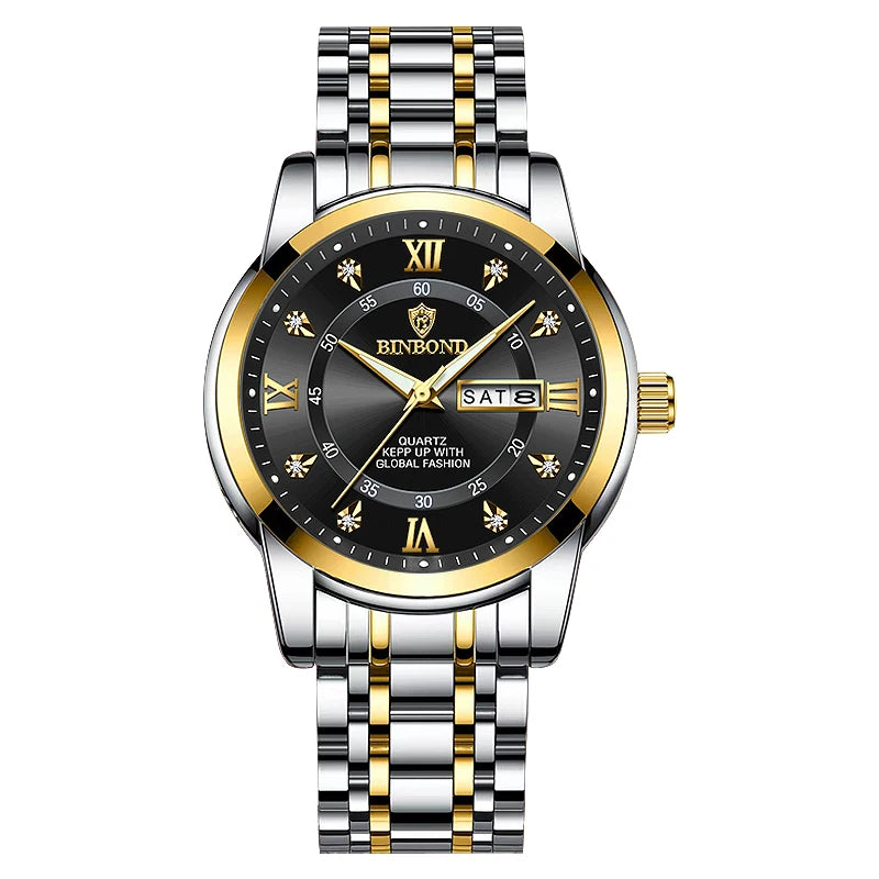 2024 Top Brand Luxury Fashion Diver Watch Men 30ATM Waterproof Date Clock Sport Watches Mens Quartz Wristwatch Relogio Masculino - Mountain ship