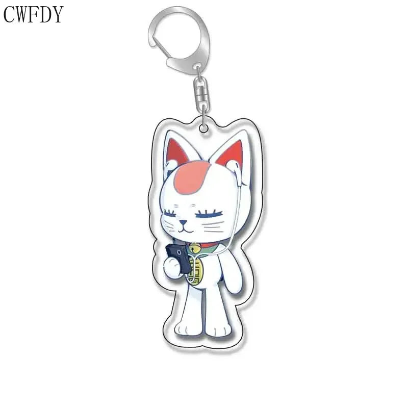 New Anime Dandadan Momo Acrylic Keychain Children Cartoon Badge Pendant Charms Key Chain Jewelry Accessories For Fans Xams Gift Mountain ship