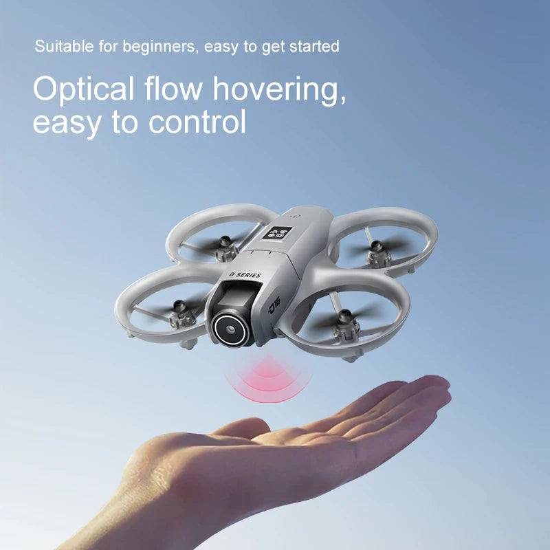 2025 D16 Mini Drone HD Camera 4K 1080P 180 ° Lens Dron Professional Obstacle Avoidance Optical Flow FPV Dron RC Quadcopter Toys - Mountain ship