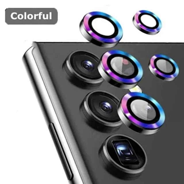 For Samsung S24 S23 Ultra Camera Lens Protector Aluminum Alloy Metal Tempered Glass Camera Film For Galaxy S22 Ultra Accessories - Mountain ship