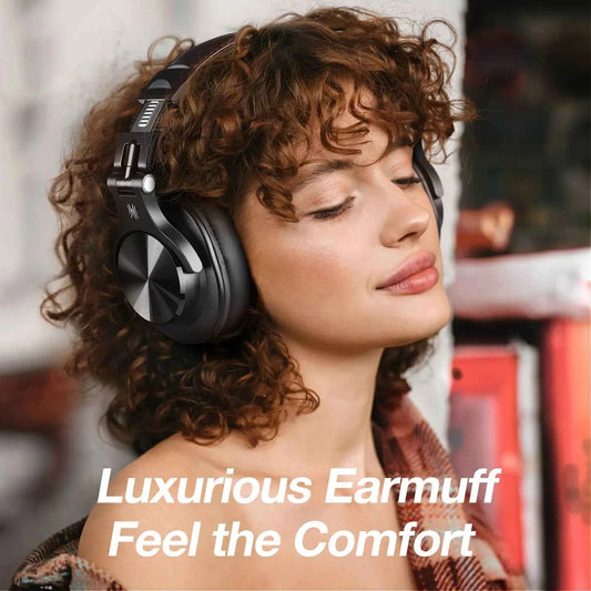 Oneodio A70 Wireless Bluetooth Headphones Over Ear72 Hours Playtime Hi-Res Audio Bluetooth Wireless Headset With Microphone - Mountain ship