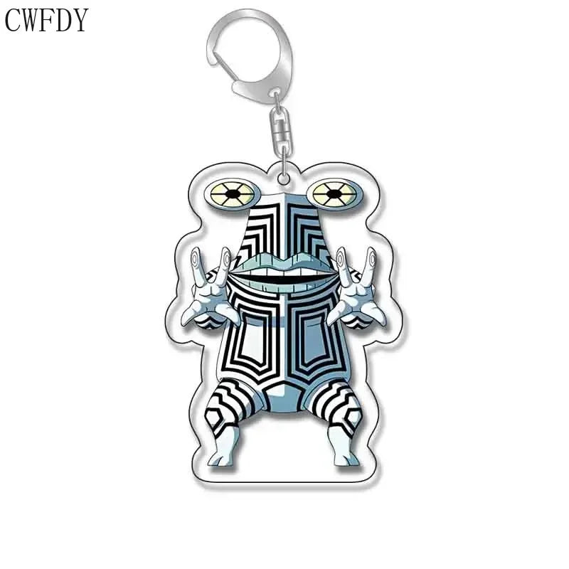 New Anime Dandadan Momo Acrylic Keychain Children Cartoon Badge Pendant Charms Key Chain Jewelry Accessories For Fans Xams Gift - Mountain ship