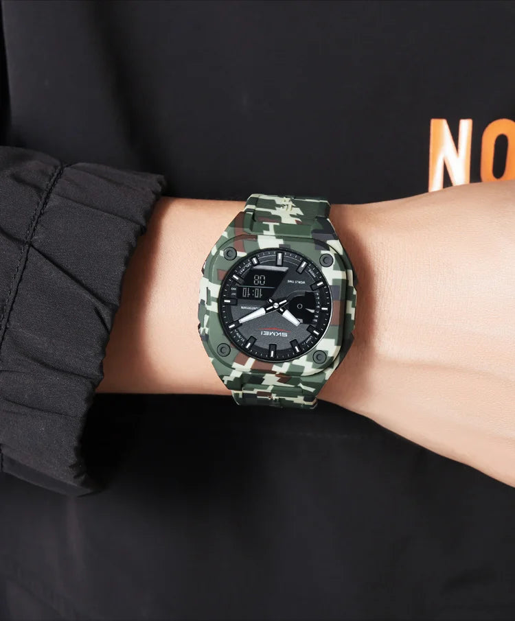 SKMEI Business Digital Electronic Watch Fashion Sports Quartz Watches For Mens Women Waterproof Wristwatches Clock Reloj Hombre - Mountain ship